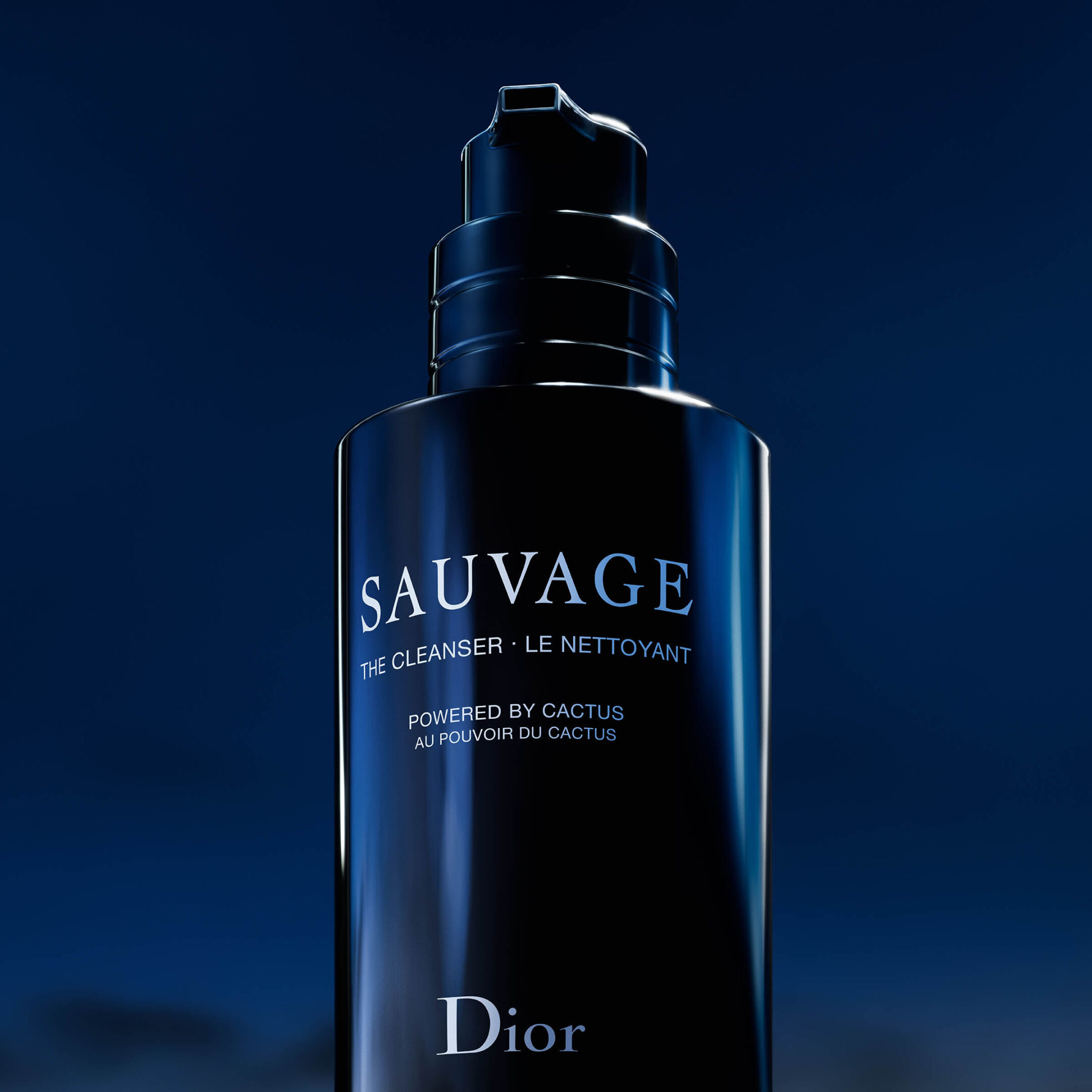 SAUVAGE THE CLEANSER FACE CLEANSER - BLACK CHARCOAL AND CACTUS 1