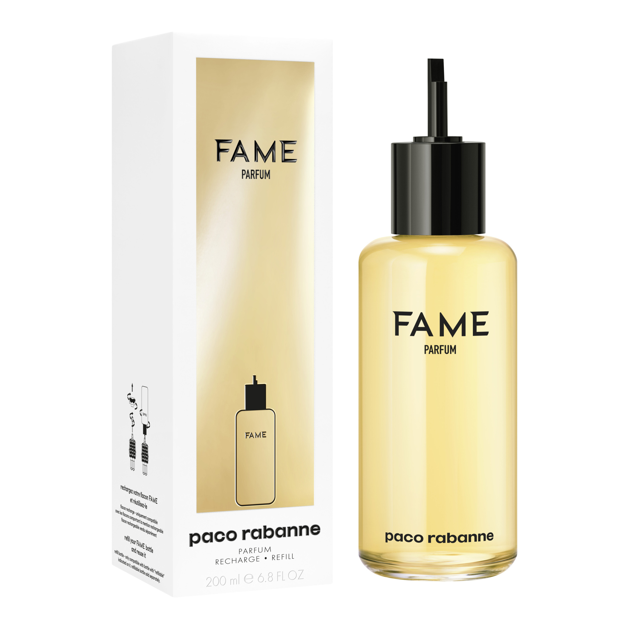 FAME PARFUM REFILL BOTTLE 2