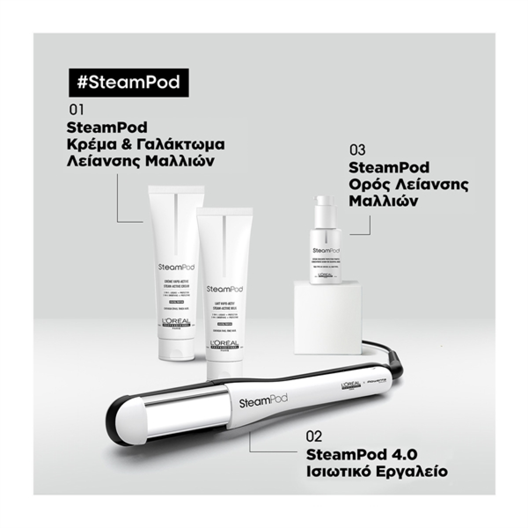 L’ORÉAL PROFESSIONNEL STEAMPOD 4.0 ΙΣΙΩΤΙΚΗ ΠΡΕΣΑ ΑΤΜΟΥ 19