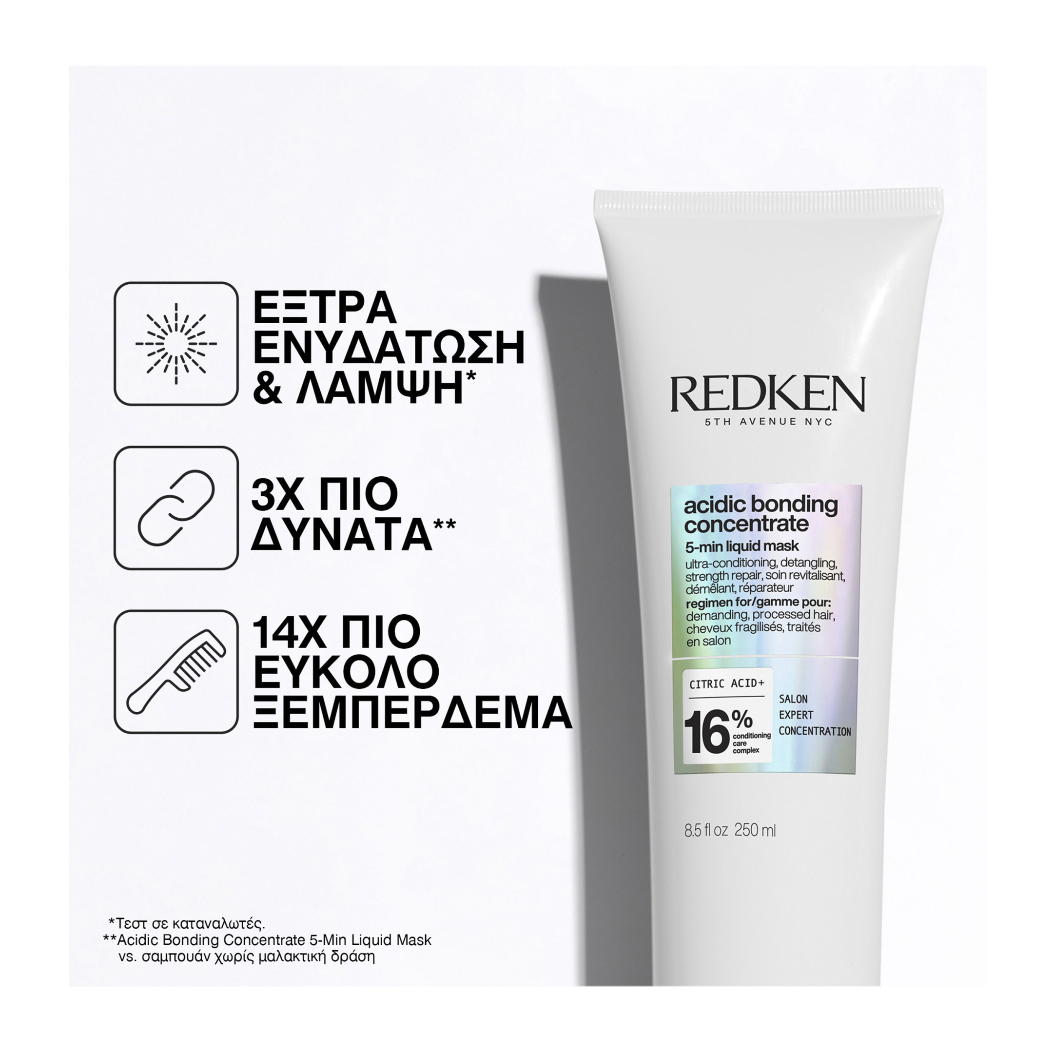 ACIDIC BONDING CONCENTRATE 5-MIN MASK​ ΓΙΑ ΑΝΑΔΟΜΗΣΗ 4