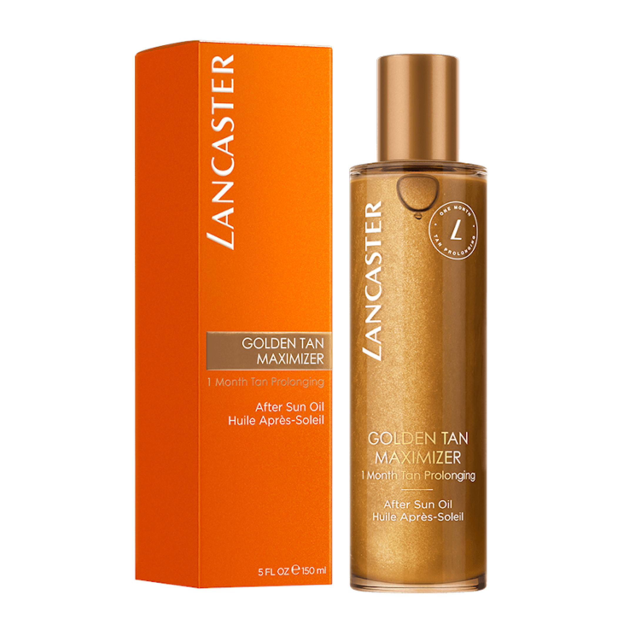 LANCASTER GOLDEN TAN MAXIMIZER AFTER SUN BODY OIL 9
