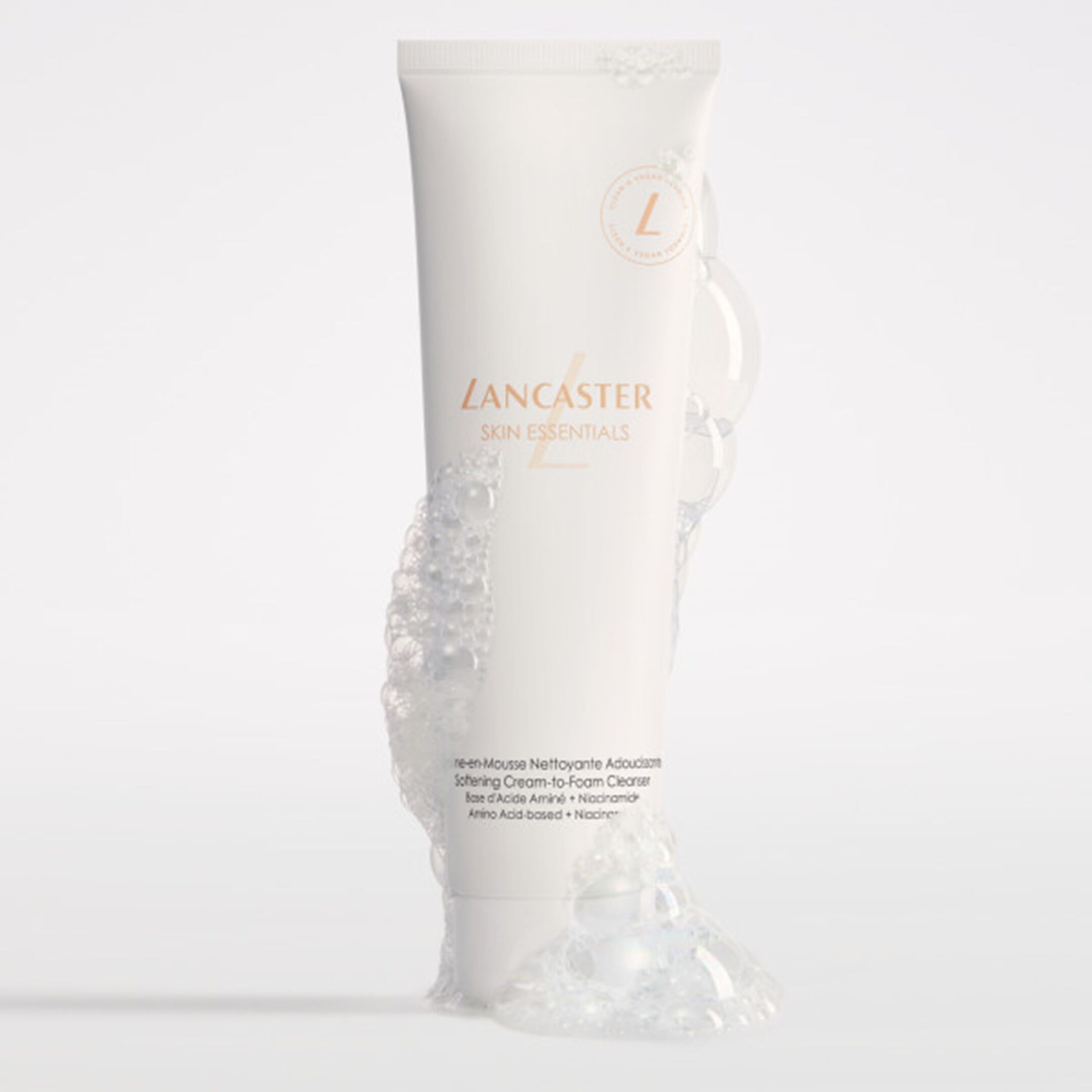 LANCASTER SOFTENING CREAM-TO-FOAM CLEANSER 4