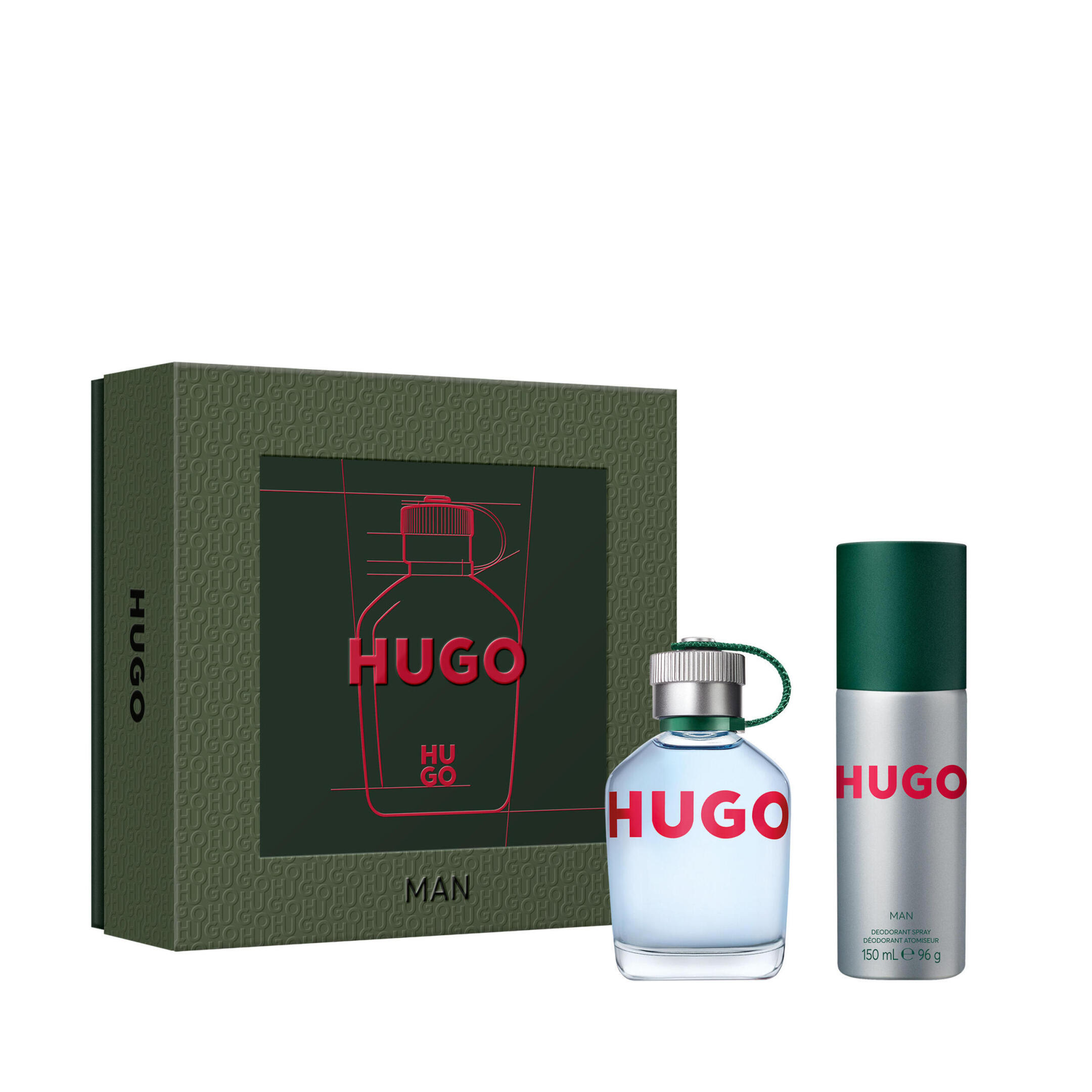 HUGO MAN EAU DE TOILETTE GIFT SET 0