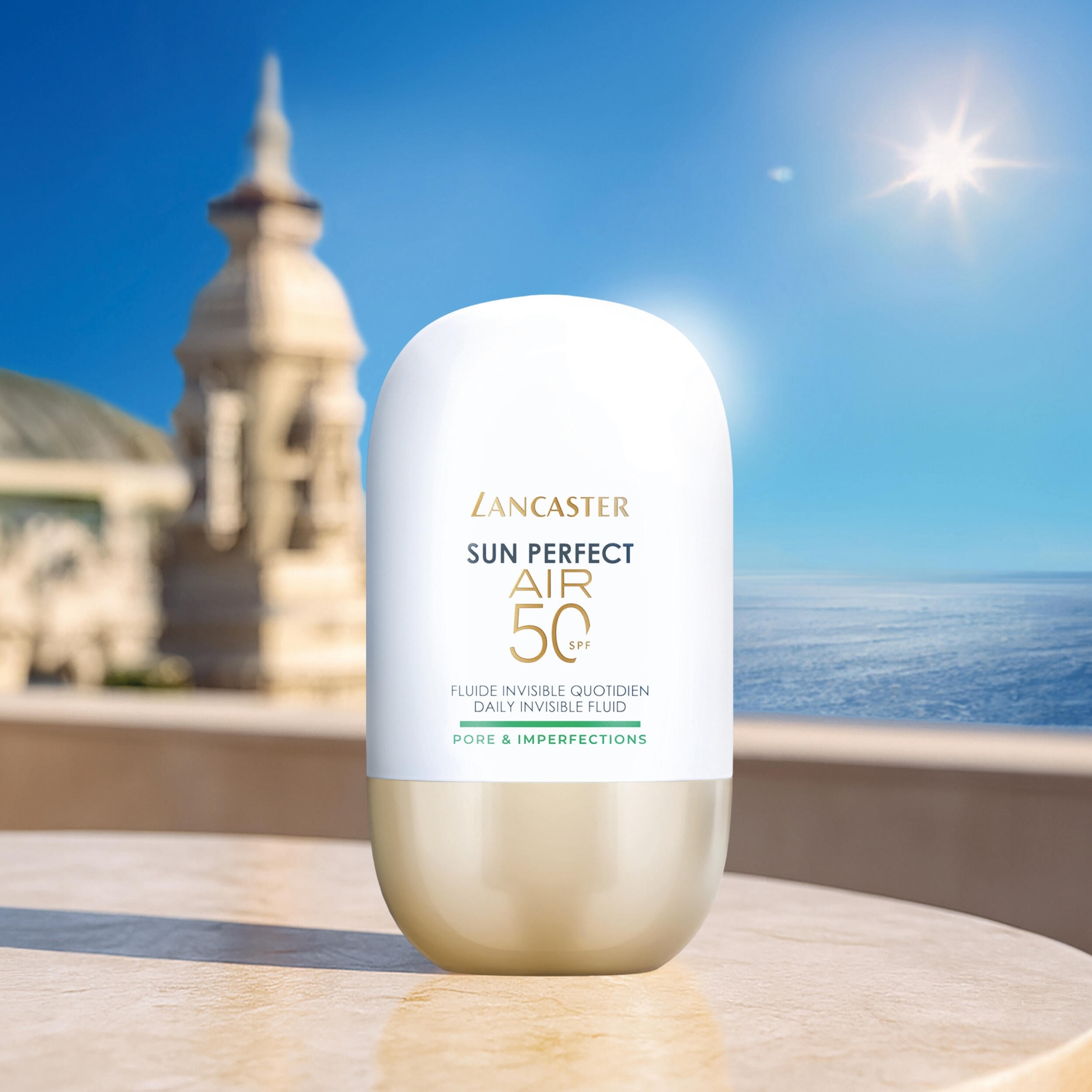 LANCASTER SUN PERFECT AIR DAILY INVISIBLE FLUID SPF50 PORE & IMPERFECTIONS 8