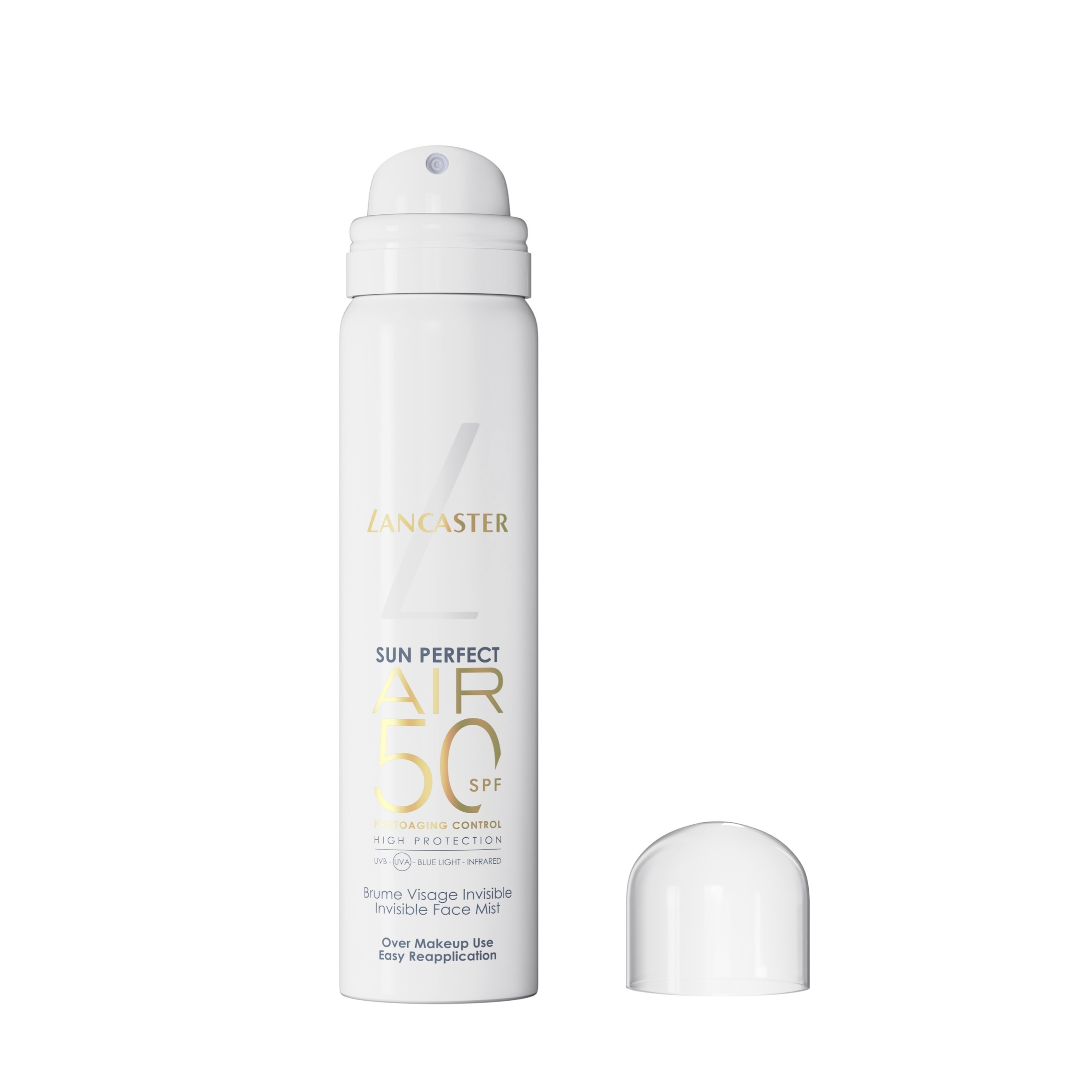LANCASTER SUN PERFECT AIR INVISIBLE FACE MIST SPF50 1