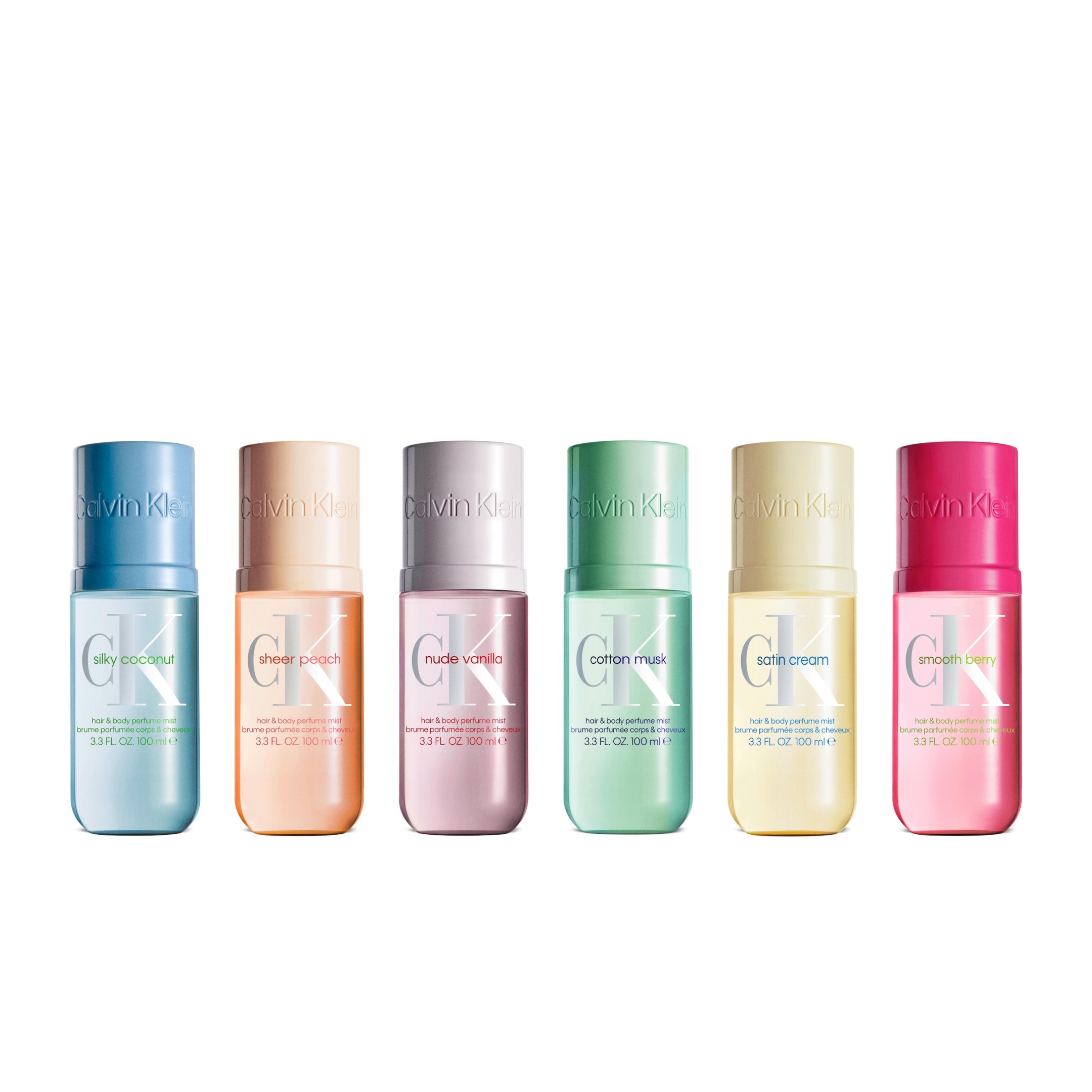 CALVIN KLEIN SATIN CREAM HAIR AND BODY PERFUME MIST 1