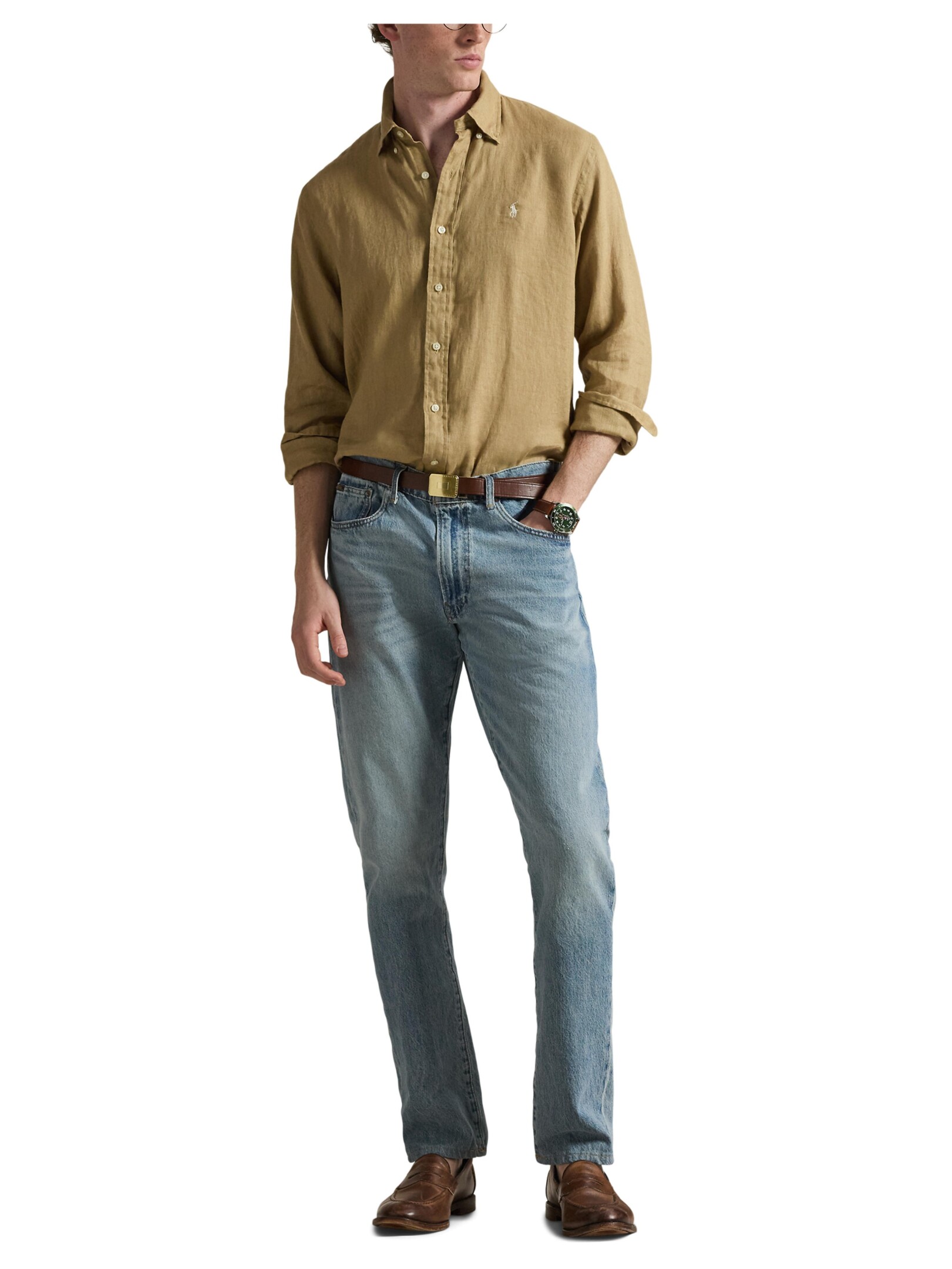 ΑΝΔΡΙΚΟ ΛΙΝΟ ΠΟΥΚΑΜΙΣΟ 2