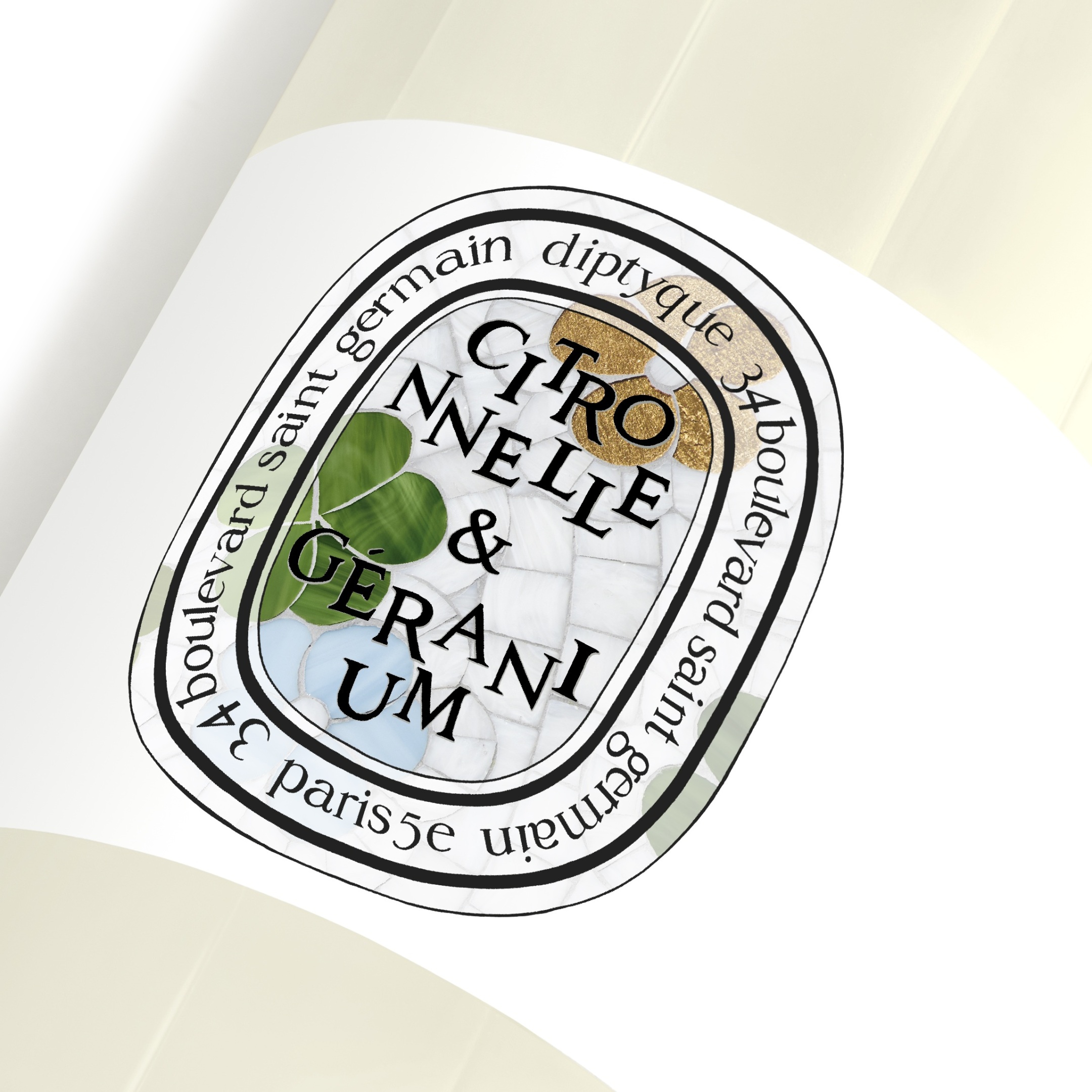 CITRONNELLE & GÉRANIUM PERFUMED CLEANSING BODY GEL  1