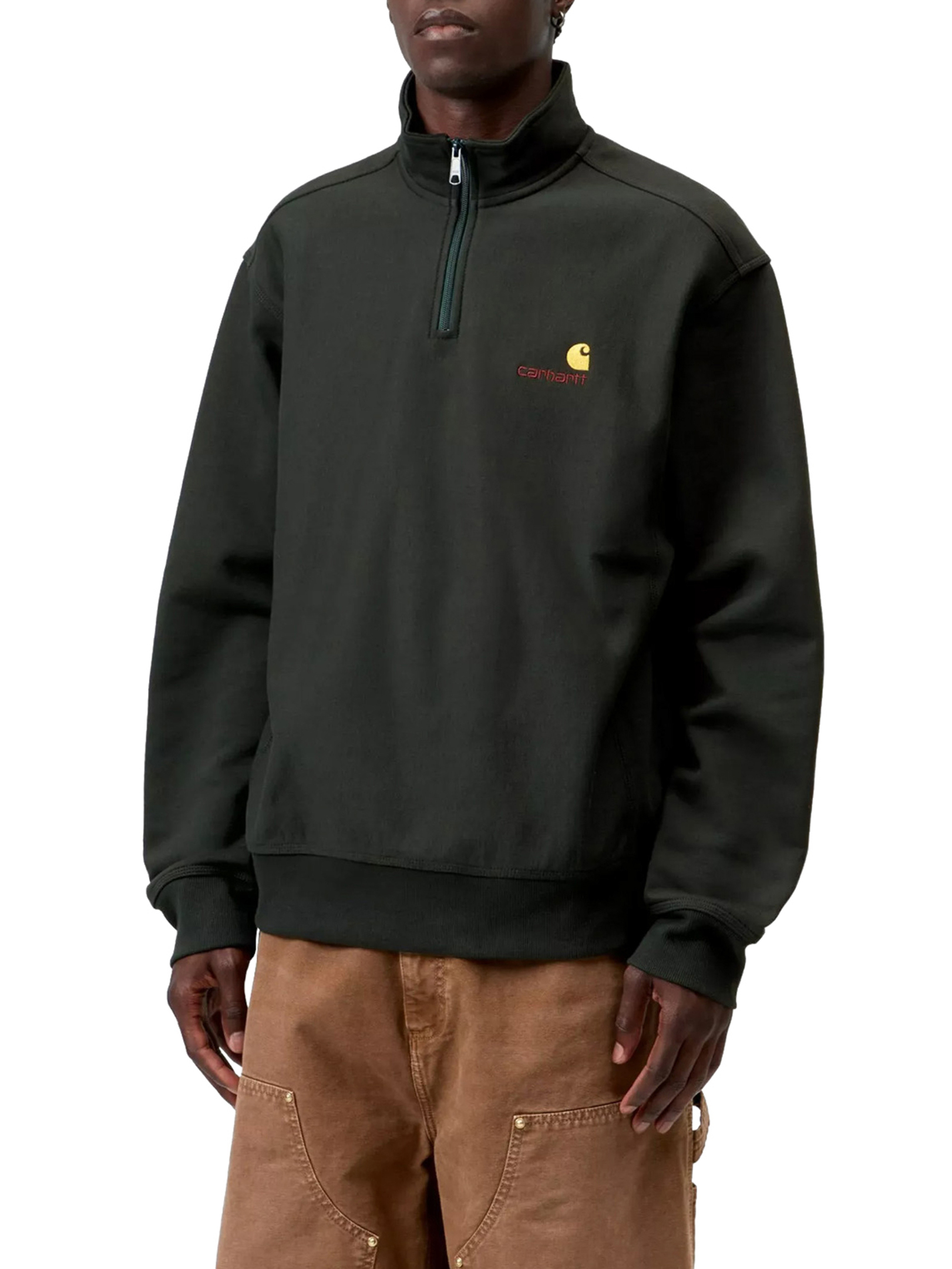 ΑΝΔΡΙΚΟ HALF-ZIP ΦΟΥΤΕΡ AMERICAN SCRIPT 1