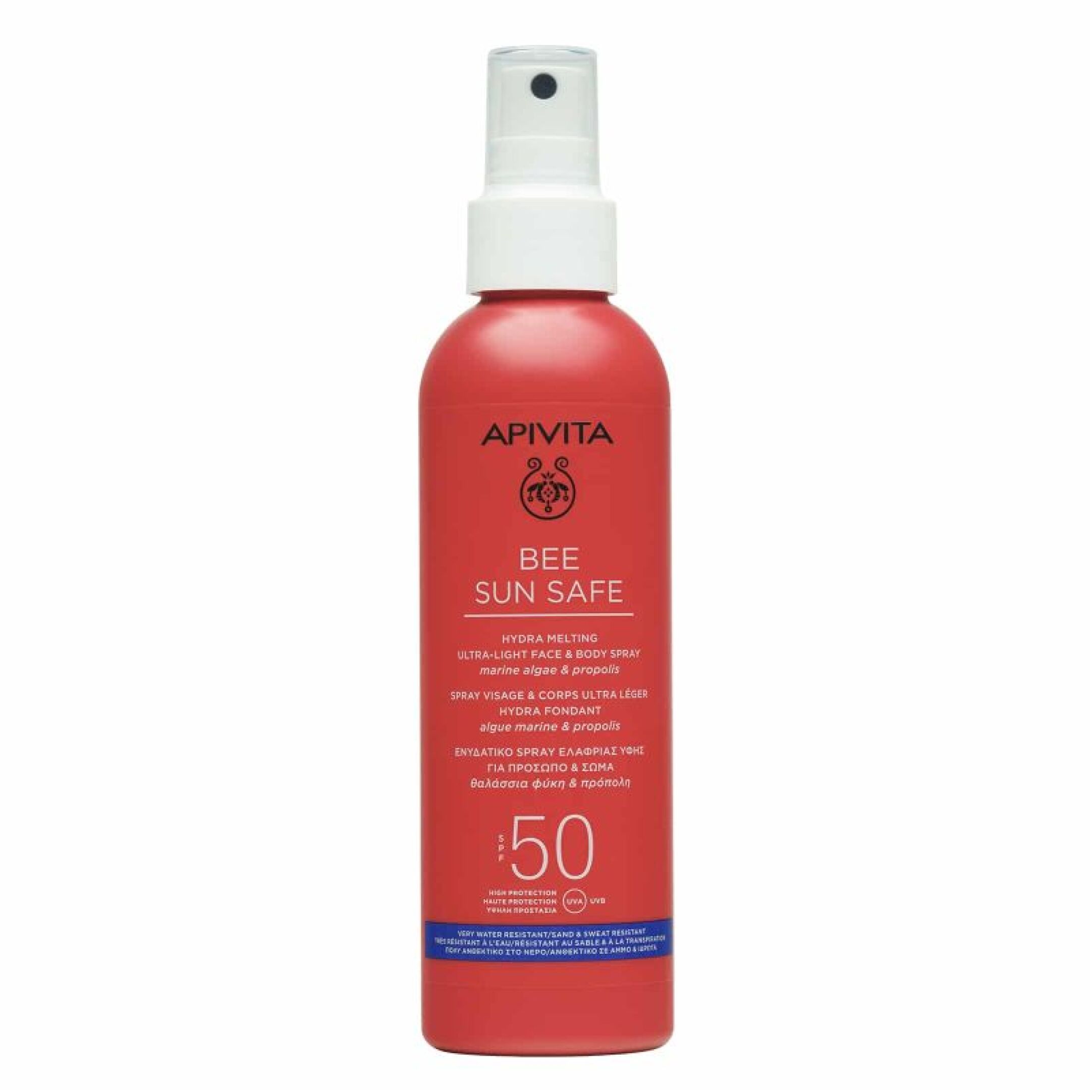 BEE SUN SAFE ΑΝΤΗΛΙΑΚΟ SPRAY ΕΛΑΦΡΙΑΣ ΥΦΗΣ SPF50 1