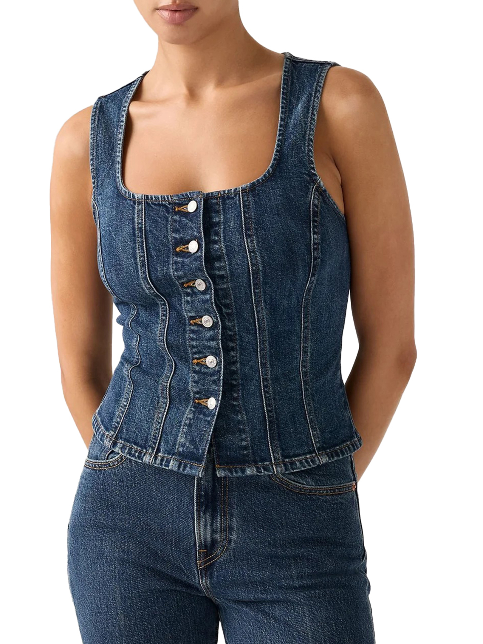 ΓΥΝΑΙΚΕΙΟ DENIM ΓΙΛΕΚΟ 1