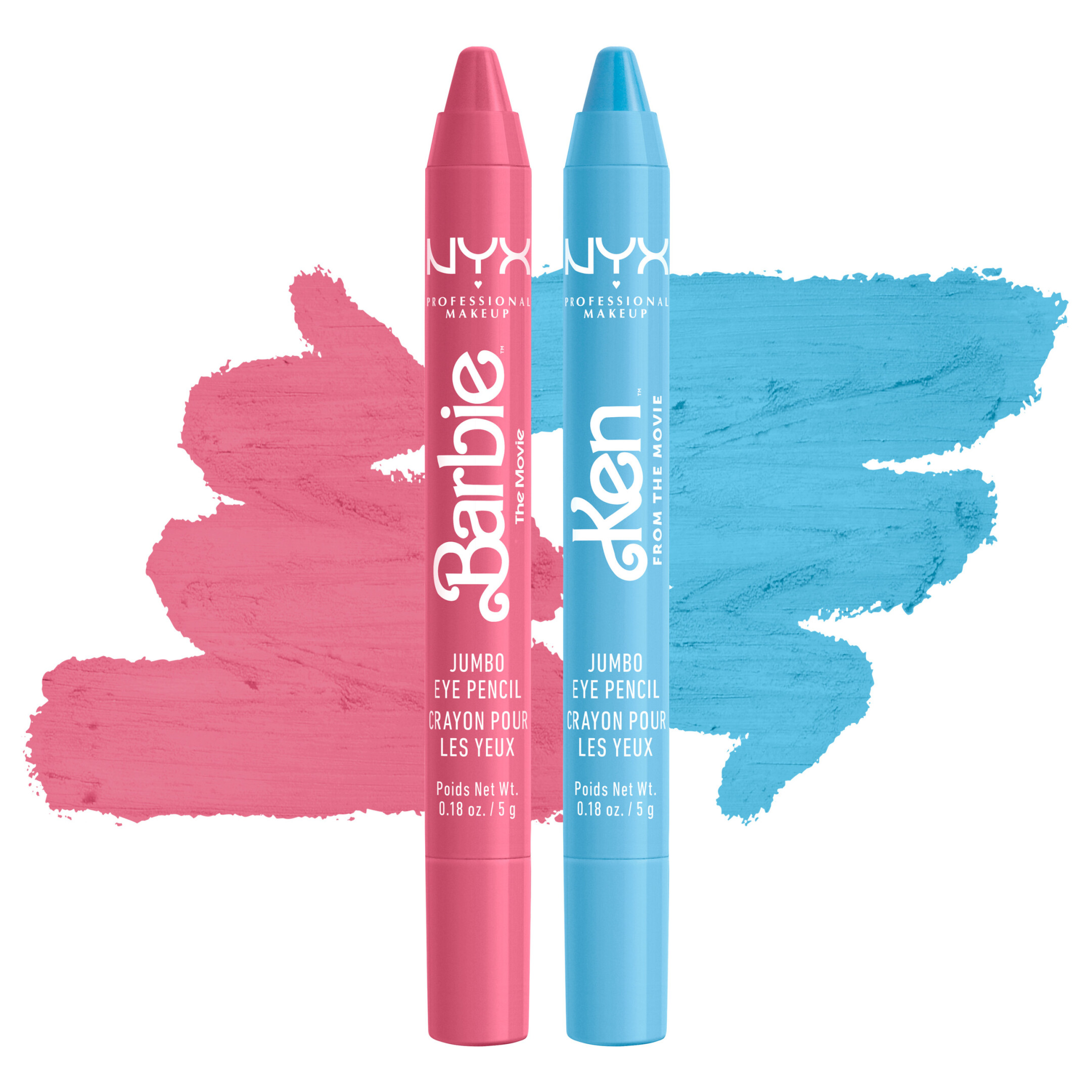 BARBIE JUMBO EYE PENCIL SET 0