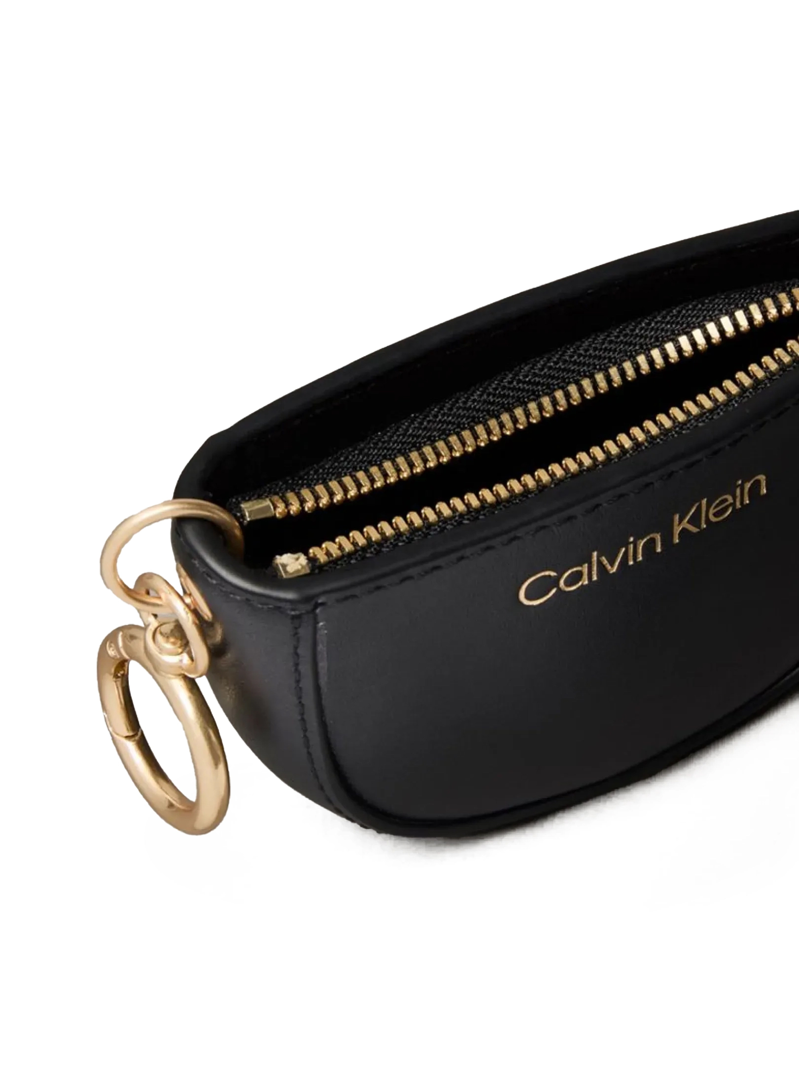 CK EMBOSSED MINI POUCH BAG CHARM 2