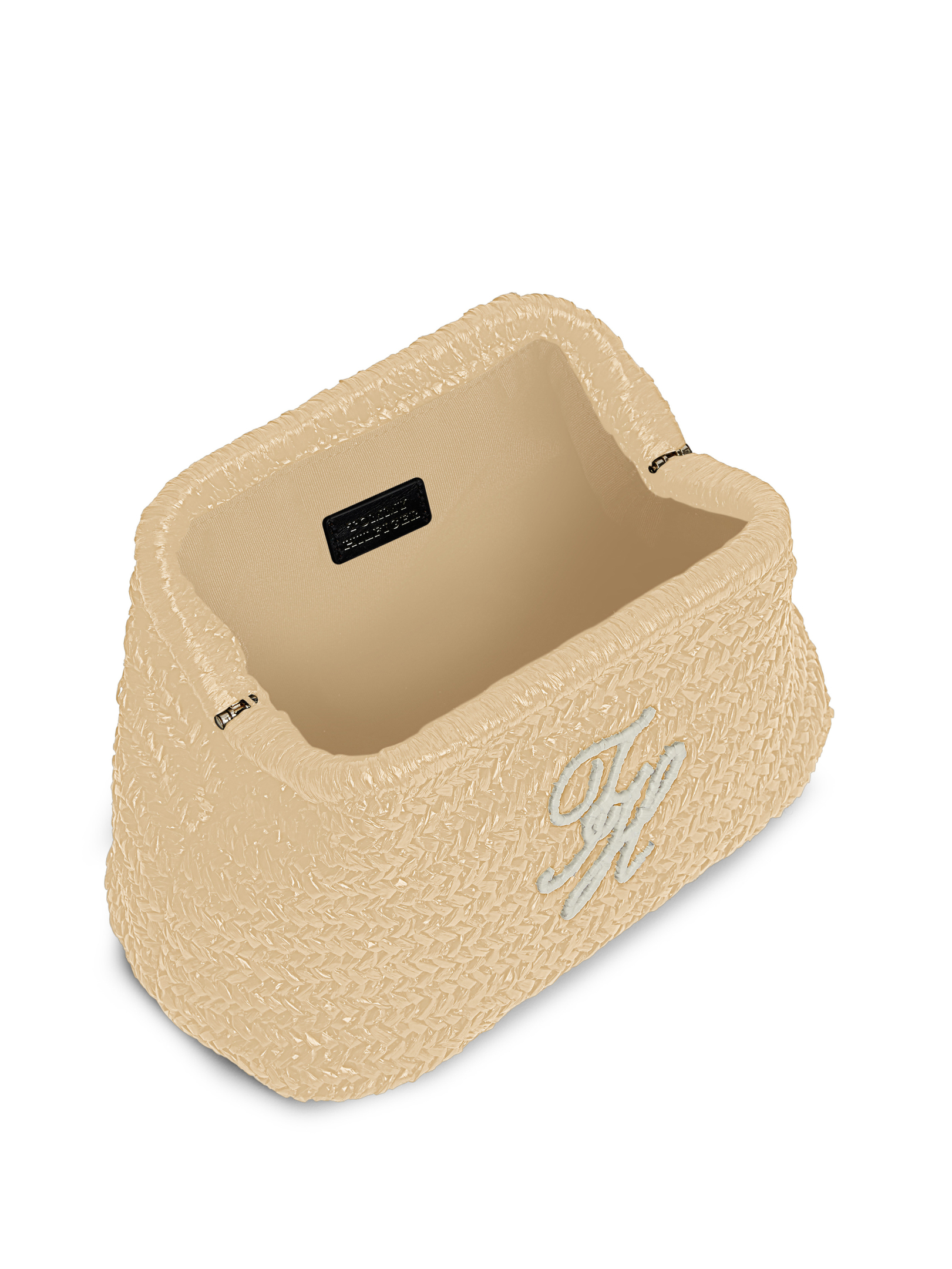 ΓΥΝΑΙΚΕΙΟ RAFFIA CLUTCH 2