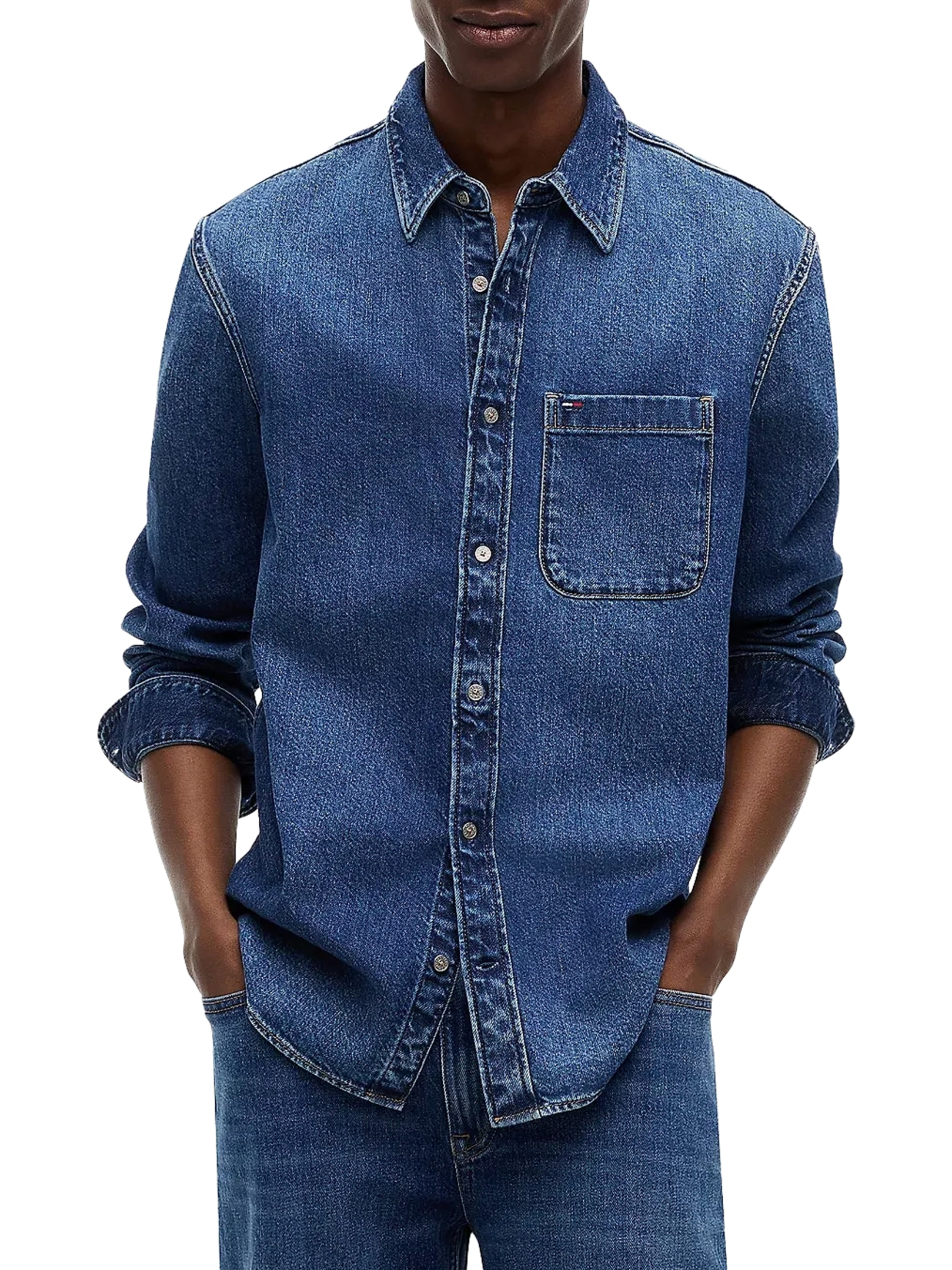 ΑΝΔΡΙΚΟ DENIM ΠΟΥΚΑΜΙΣΟ 1