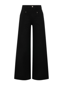 ΓΥΝΑΙΚΕΙΟ DENIM ΠΑΝΤΕΛΟΝΙ LEMONY | Μαύρο  FR 40