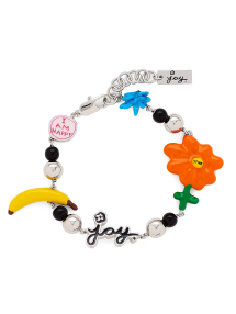 ΓΥΝΑΙΚΕΙΟ ΒΡΑΧΙΟΛΙ DAVID SHRIGLEY X MARC JACOBS JOY FLOWER STATION | Ασημί ONE SIZE