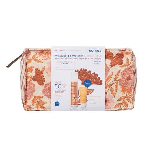 ΚΟΚΚΙΝΟ ΣΤΑΦΥΛΙ ΑΝΤΗΛΙΑΚΗ ΚΡΕΜΑ ΠΡΟΣΩΠΟΥ ΜΕ ΧΡΩΜΑ SPF 50 + BLACK PINE PRIMUS ΚΡΕΜΑ ΗΜΕΡΑΣ 1