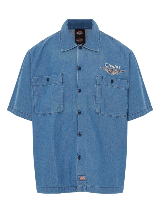 ΑΝΔΡΙΚΟ DENIM ΠΟΥΚΑΜΙΣΟ DICKIES X HD BOXY CHAMBRAY 0