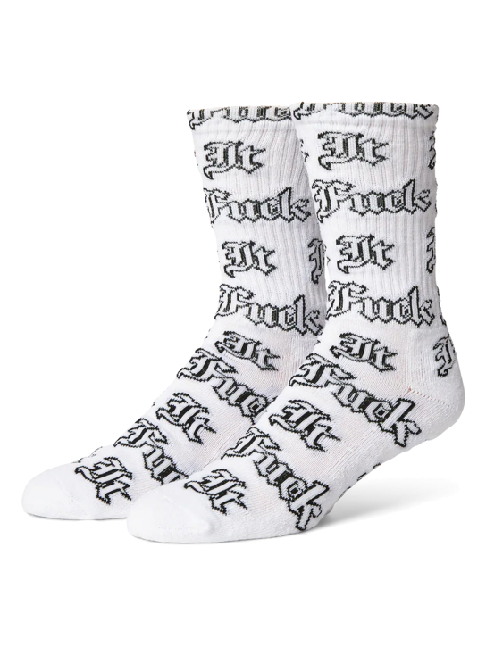 ΚΑΛΤΣΕΣ FUCK IT OLD ENGLISH SOCK 0