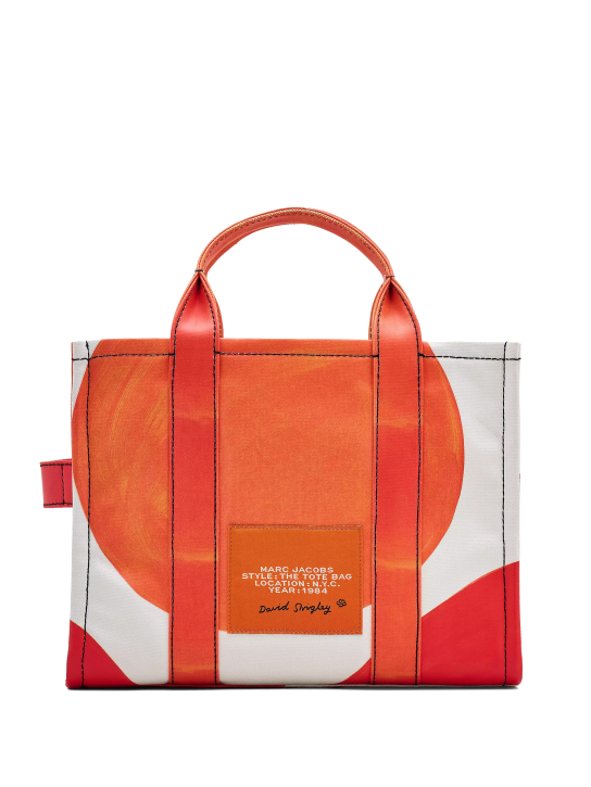 ΓΥΝΑΙΚΕΙΑ ΤΣΑΝΤΑ ΧΕΙΡΟΣ DAVID SHRIGLEY X MARC JACOBS CANVAS MEDIUM TOTE BAG 1