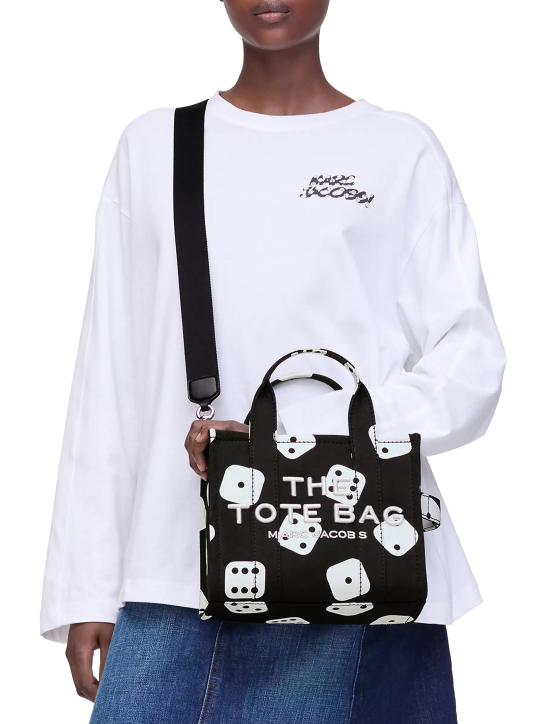 ΓΥΝΑΙΚΕΙΑ ΤΣΑΝΤΑ ΧΕΙΡΟΣ DERRICK ADAMS X MARC JACOBS CANVAS SMALL TOTE BAG 3