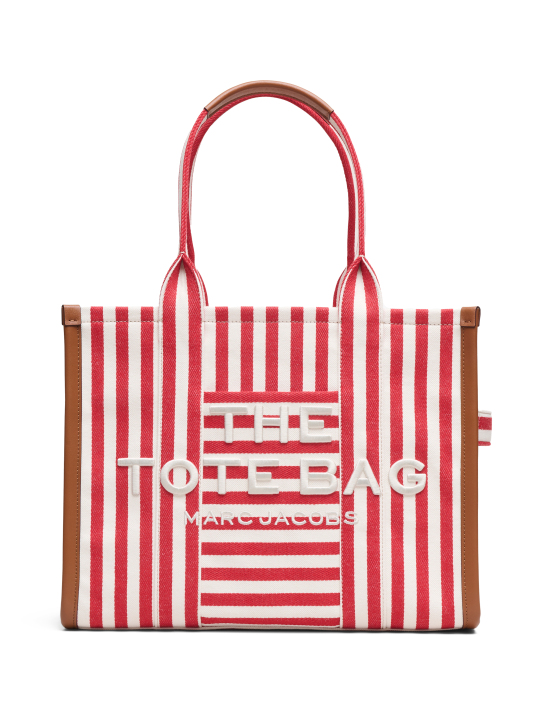 ΓΥΝΑΙΚΕΙΑ ΤΣΑΝΤΑ ΩΜΟΥ THE STRIPE CANVAS LARGE TOTE BAG 0