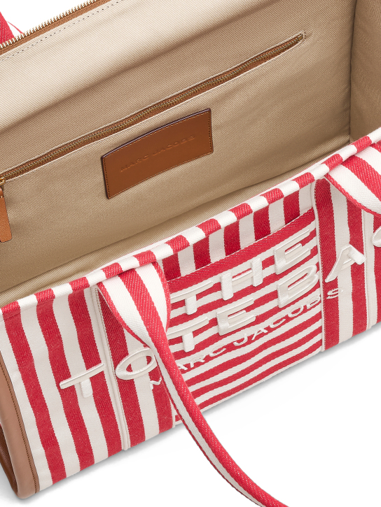 ΓΥΝΑΙΚΕΙΑ ΤΣΑΝΤΑ ΩΜΟΥ THE STRIPE CANVAS LARGE TOTE BAG 2
