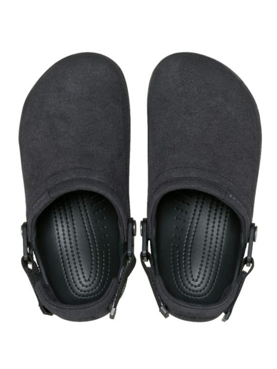 CLASSIC CRAFTED VEGAN SUEDE CLOGS 2