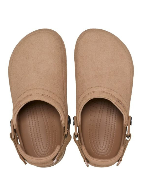 CLASSIC CRAFTED VEGAN SUEDE CLOGS 2