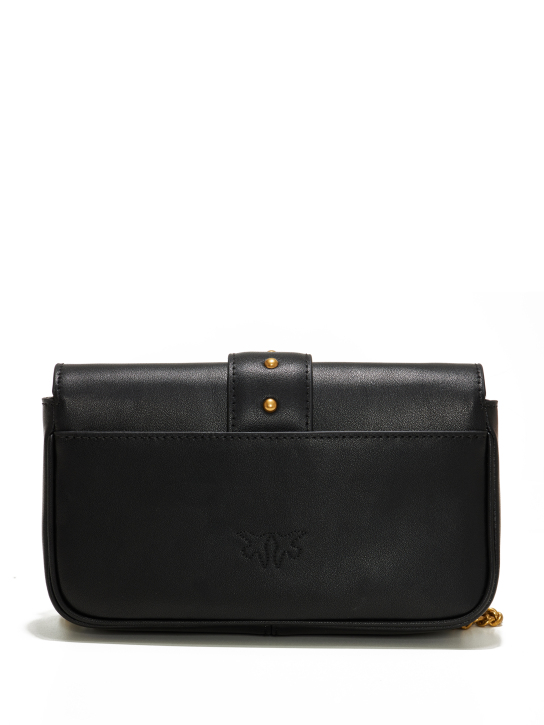 ΔΕΡΜΑΤΙΝΗ ΤΣΑΝΤΑ ΜΕ ΑΛΥΣΙΔΑ LOVE ICON POCKET 1