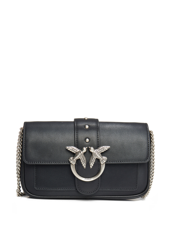 ΓΥΝΑΙΚΕΙΑ ΔΕΡΜΑΤΙΝΗ ΤΣΑΝΤΑ ΩΜΟΥ LOVE ICON POCKET 0