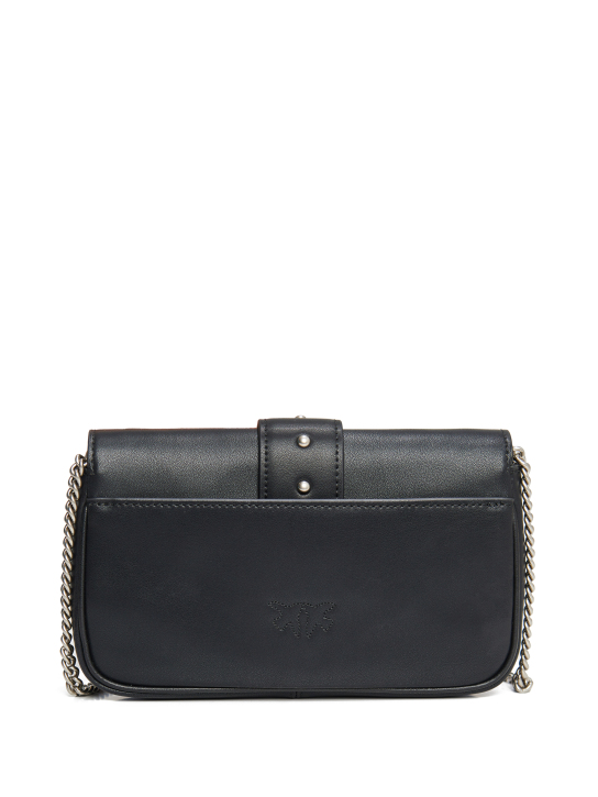 ΓΥΝΑΙΚΕΙΑ ΔΕΡΜΑΤΙΝΗ ΤΣΑΝΤΑ ΩΜΟΥ LOVE ICON POCKET 1