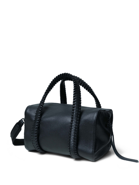 ΓΥΝΑΙΚΕΙΑ ΔΕΡΜΑΤΙΝΗ ΤΣΑΝΤΑ ΧΕΙΡΟΣ MEDIUM BOWLING 1