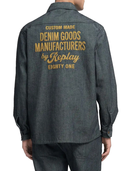 ΑΝΔΡΙΚΟ DENIM ΠΟΥΚΑΜΙΣΟ 2