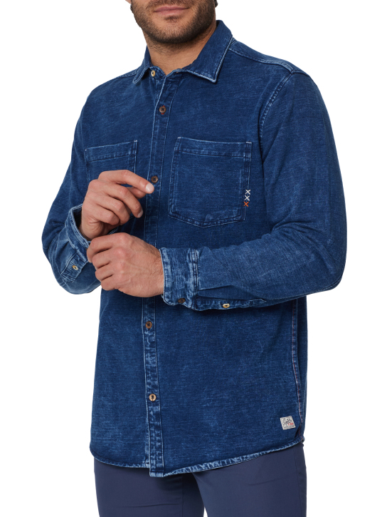 ΑΝΔΡΙΚΟ DENIM ΠΟΥΚΑΜΙΣΟ 1