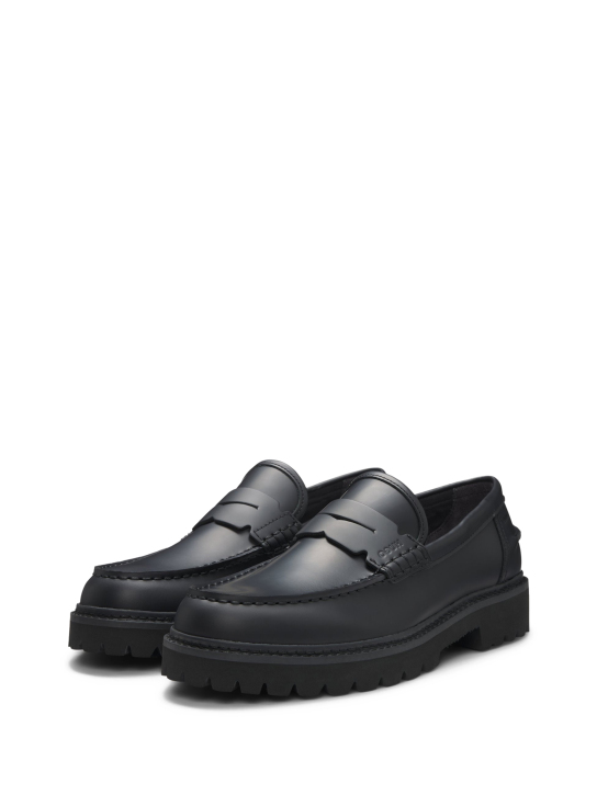 ΑΝΔΡΙΚΑ ΔΕΡΜΑΤΙΝΑ LOAFERS  1