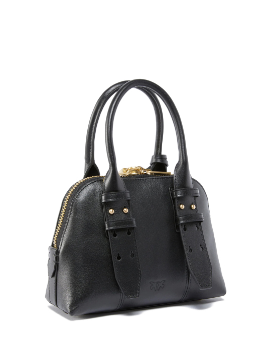 ΓΥΝΑΙΚΕΙΑ ΔΕΡΜΑΤΙΝΗ ΤΣΑΝΤΑ ΧΕΙΡΟΣ BOWLING  2