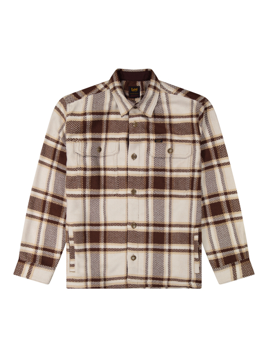 ΑΝΔΡΙΚΟ ΠΟΥΚΑΜΙΣΟ-ΜΠΟΥΦΑΝ RELAXED OVERSHIRT 0