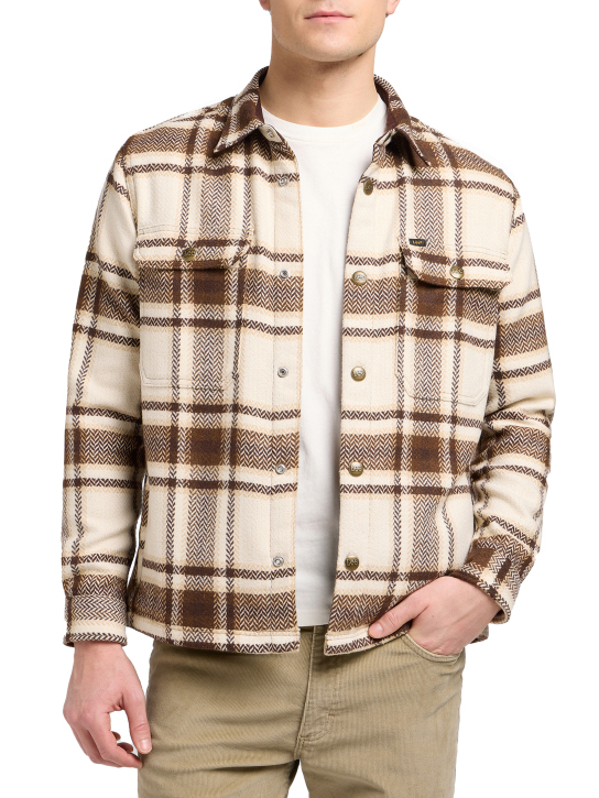 ΑΝΔΡΙΚΟ ΠΟΥΚΑΜΙΣΟ-ΜΠΟΥΦΑΝ RELAXED OVERSHIRT 1