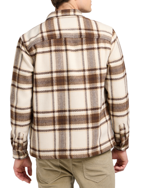 ΑΝΔΡΙΚΟ ΠΟΥΚΑΜΙΣΟ-ΜΠΟΥΦΑΝ RELAXED OVERSHIRT 2