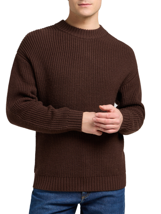 ΑΝΔΡΙΚΟ ΧΟΝΤΡΟ ΠΟΥΛΟΒΕΡ CREW NECK 1