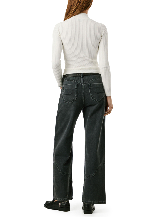 ΓΥΝΑΙΚΕΙΟ RIBBED ΠΟΥΛΟΒΕΡ CARLA 2