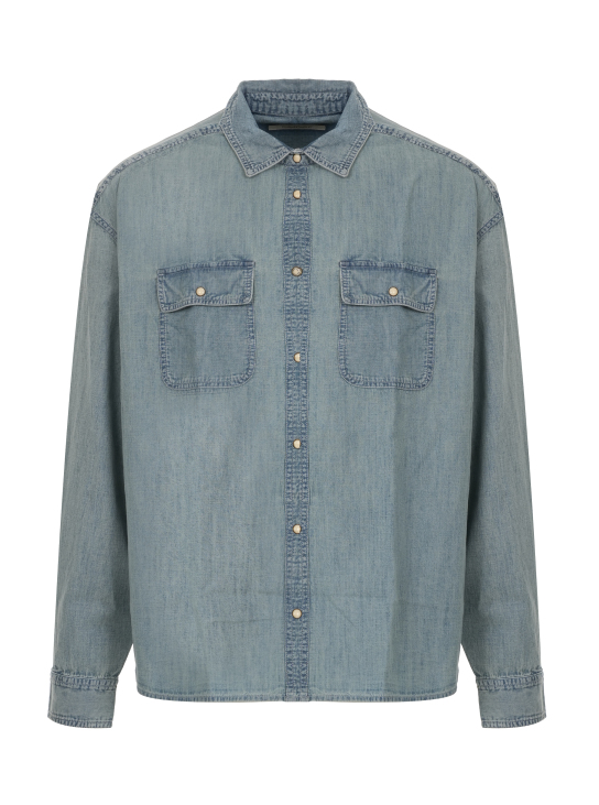 ΑΝΔΡΙΚΟ DENIM ΠΟΥΚΑΜΙΣΟ GRIBBS 0