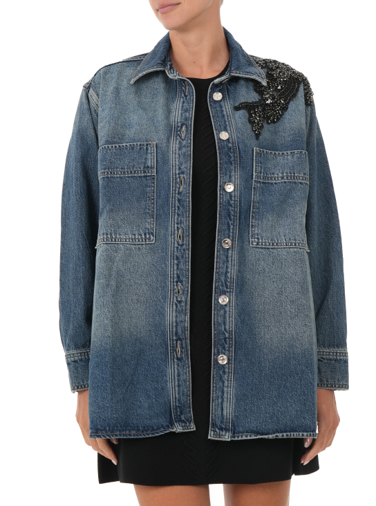 ΓΥΝΑΙΚΕΙΟ DENIM OVERSHIRT 1