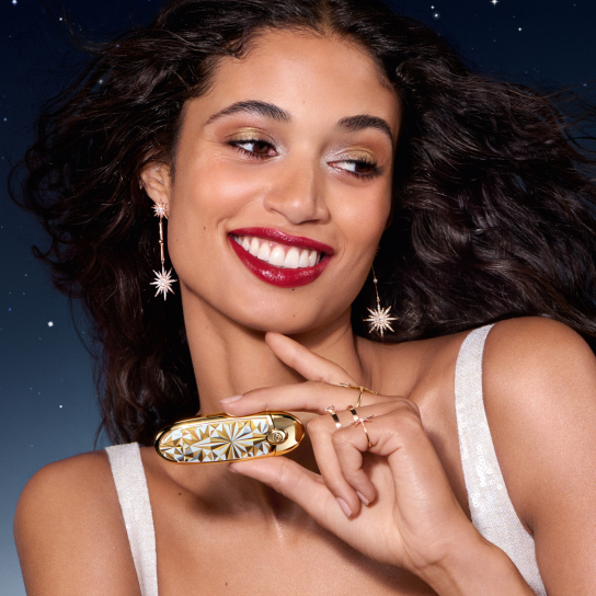 ROUGE G STELLAR THE DOUBLE MIRROR JEWEL CASE - LIMITED EDITION THE CUSTOMISABLE ULTRA-CARE LIPSTICK 5