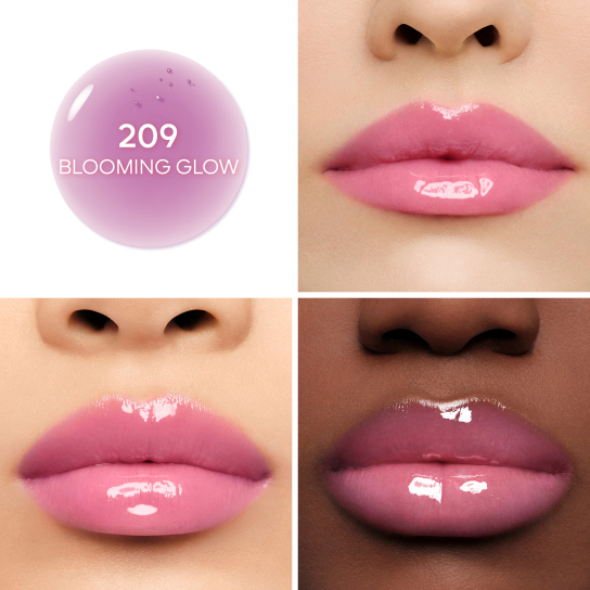 KISSKISS BEE GLOW OIL 92% NATURAL-ORIGIN HONEY TINT LIP OIL 1
