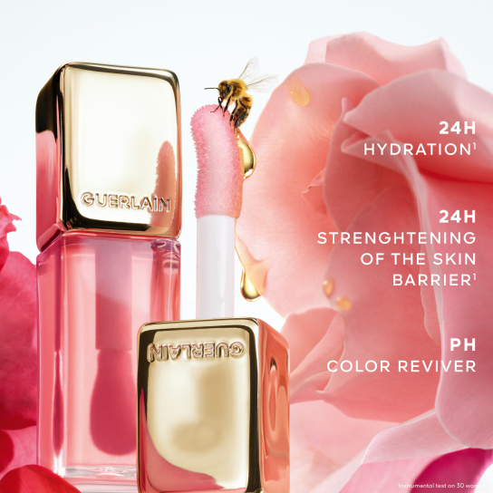 KISSKISS BEE GLOW OIL 92% NATURAL-ORIGIN HONEY TINT LIP OIL 5