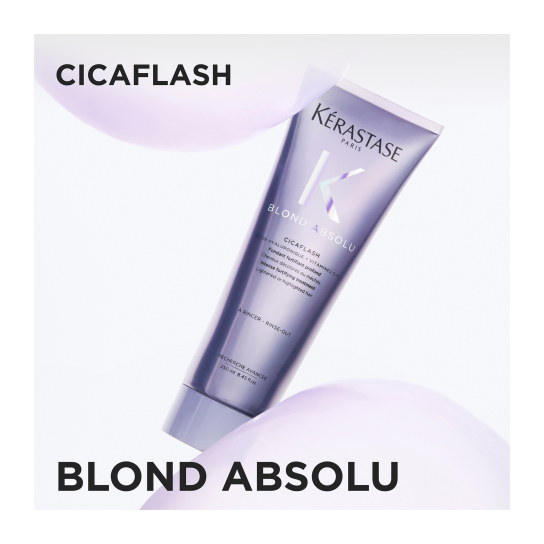 BLOND ABSOLU CICAFLASH ΘΕΡΑΠΕΙΑ ΒΑΘΙΑΣ ΕΝΔΥΝΑΜΩΣΗΣ ΓΙΑ ΒΑΜΜΕΝΑ ΞΑΝΘΑ ΜΑΛΛΙΑ   1