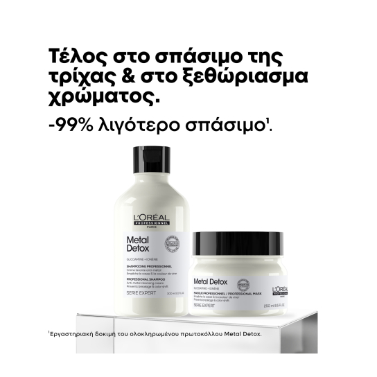 METAL DETOX DUO GIFT SET ΓΙΑ ΛΙΓΟΤΕΡΟ ΣΠΑΣΙΜΟ & ΠΡΟΣΤΑΣΙΑ ΧΡΩΜΑΤΟΣ 2